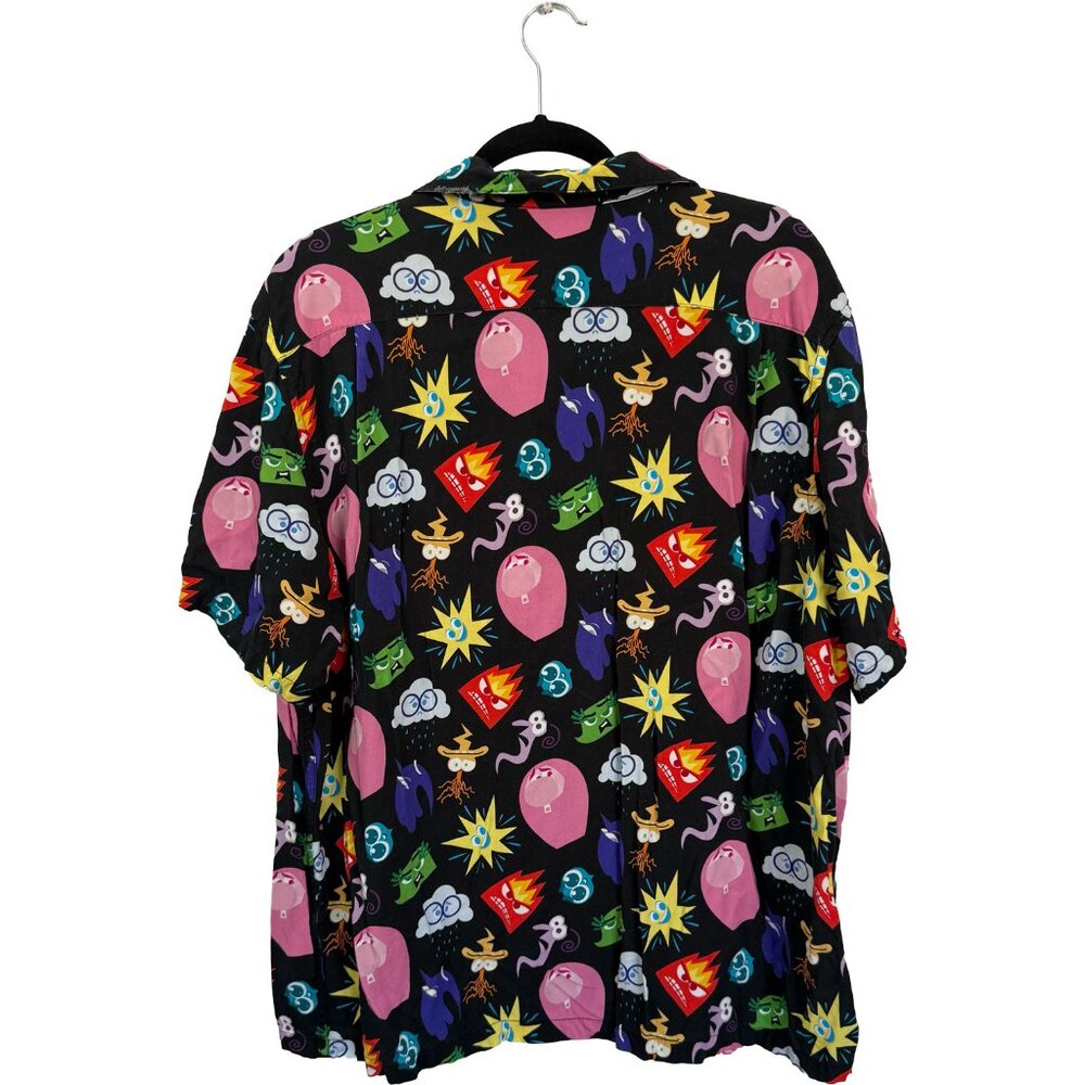Disney Inside Out 2 Button Up Shirt - Size XL - Picture 2 of 4